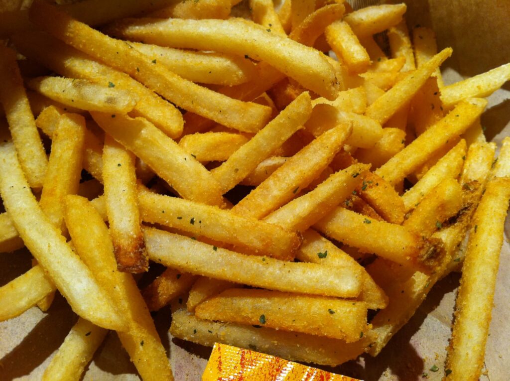 Kourtney Kardashian French Fries