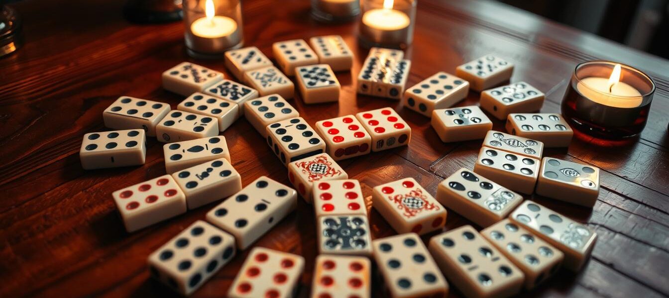 chinese gambling game with dominoes nyt